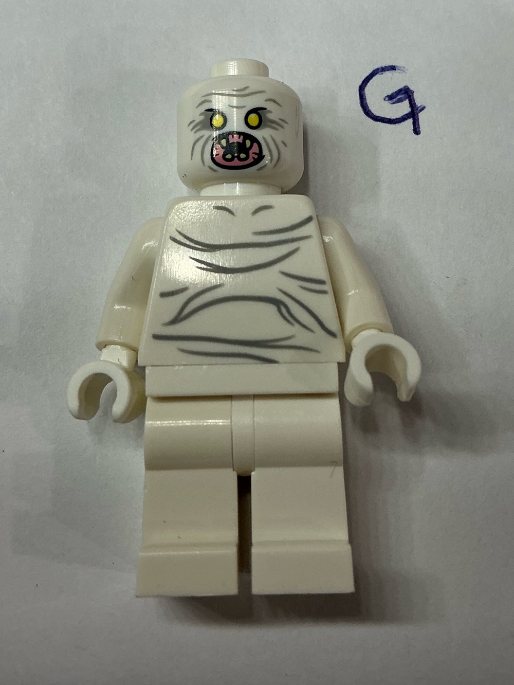 the Flukeman minifigure from the LEGO Ideas The X-Files